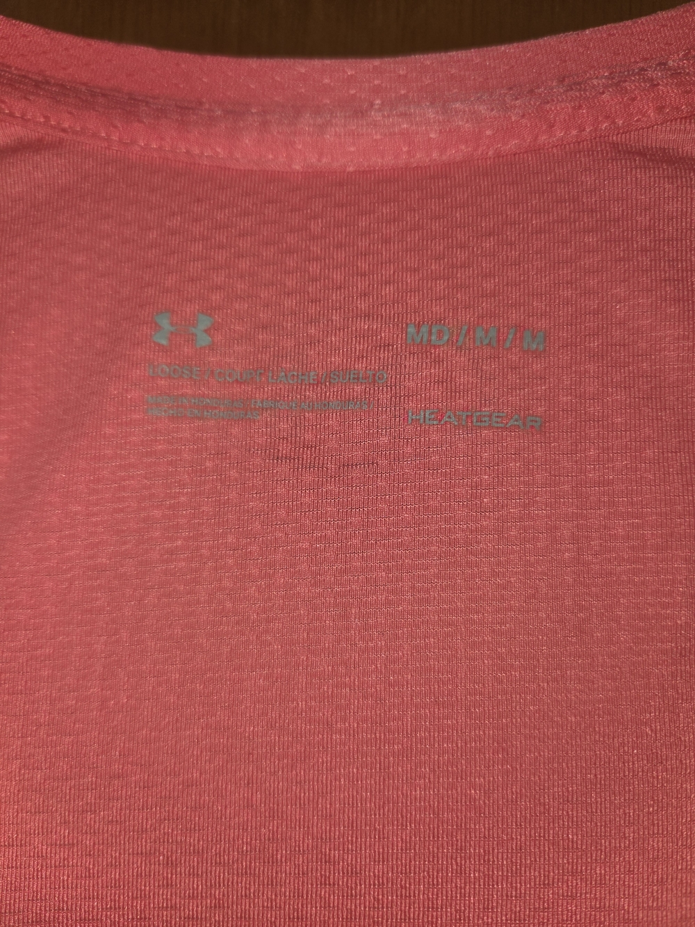 Under Armour Pink Performance Racerback Tank Top - Picture 3 of 5